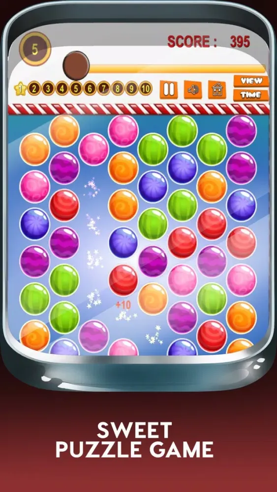 Captures d'écran de Yummy Juicy Candy Match: Sweet Factory Puzzle Game Pro