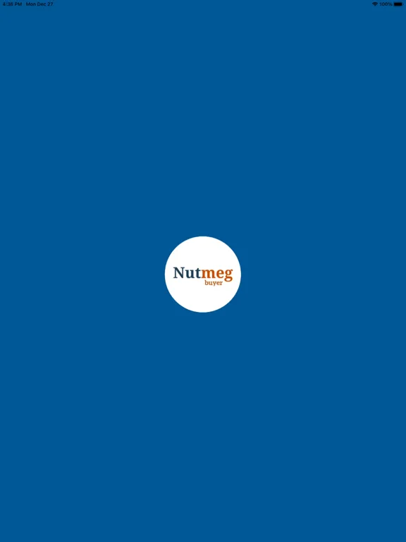 Capturas de tela do NutMeg Buyer iPad 