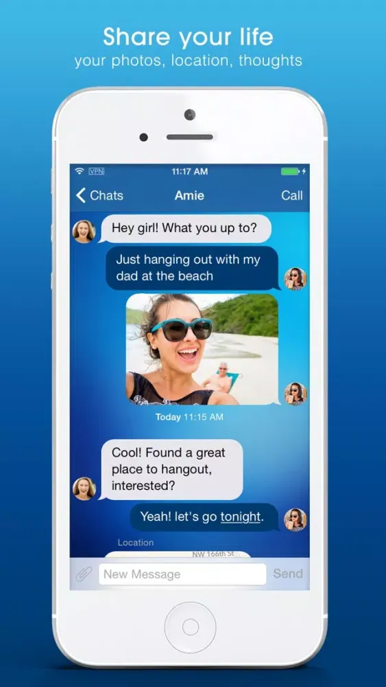 DUO Free Secure Messaging: Text Now via Encryption Screenshots
