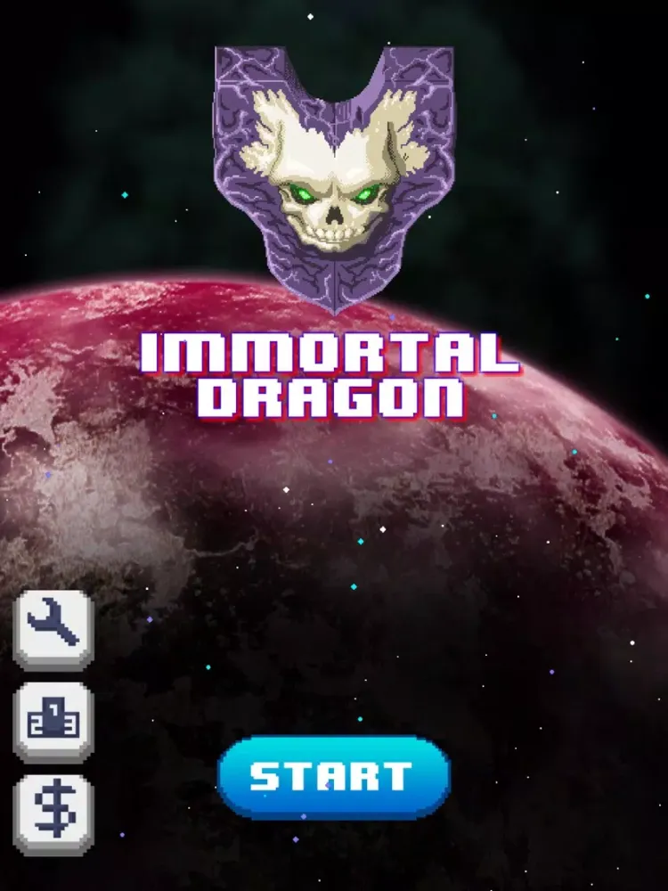 Immortal Dragon Retro - Space Killer iPad  Screenshots