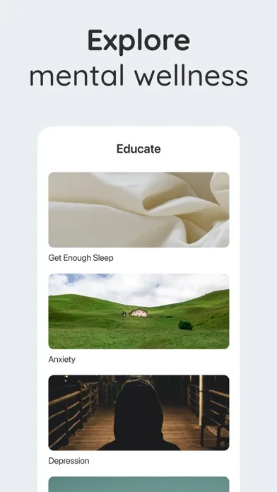 Tangkapan layar Mentalio - AI Mood Journal