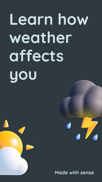 WeatherMind: Health & Forecast应用截图