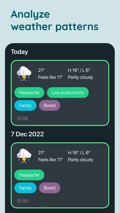 WeatherMind: Health & Forecast应用截图