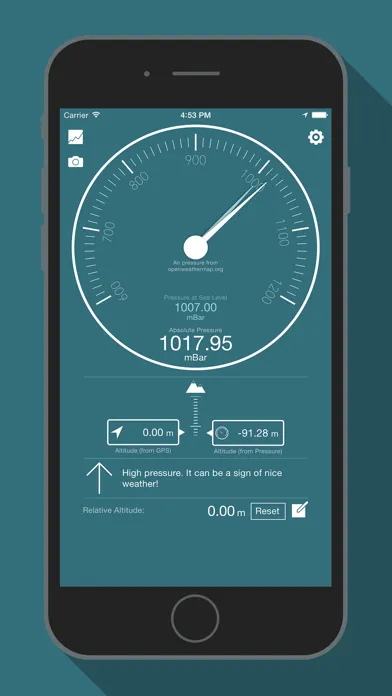 صور Bar-o-Meter - Altimeter & Barometer