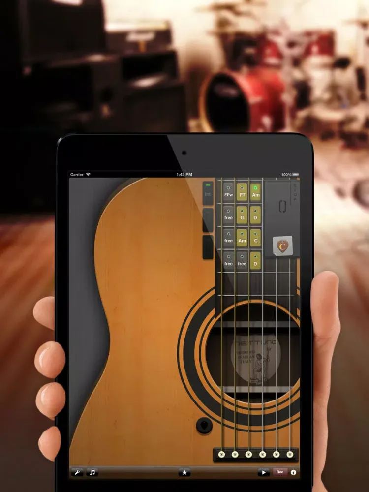 Virtual Guitar 3 iPad  Screenshots