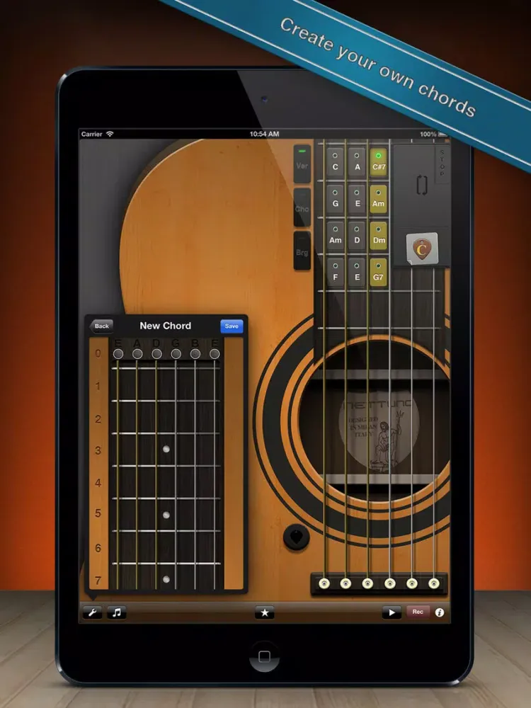 Virtual Guitar 3 iPad  Screenshots