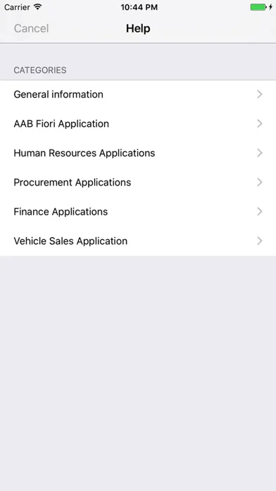AAB FIORI Screenshots