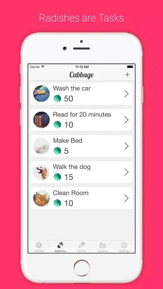 Cabbage - Reward System for Cultivating Work Ethic Screenshots