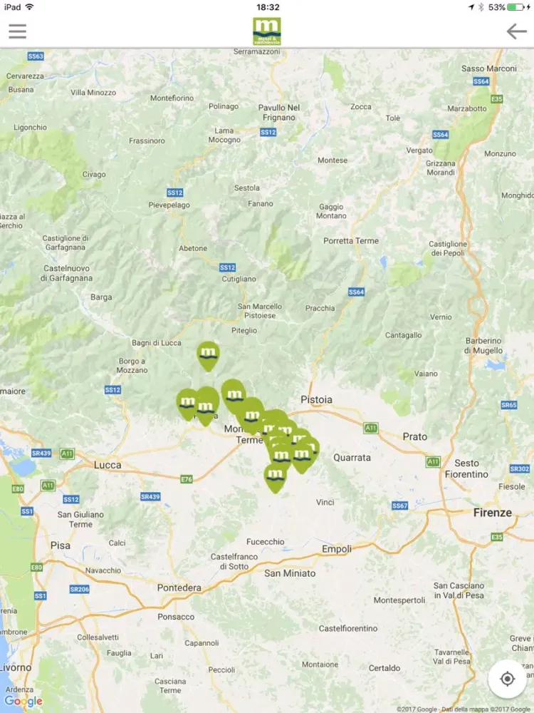 صور mAPPe - Valdinievole iPad 