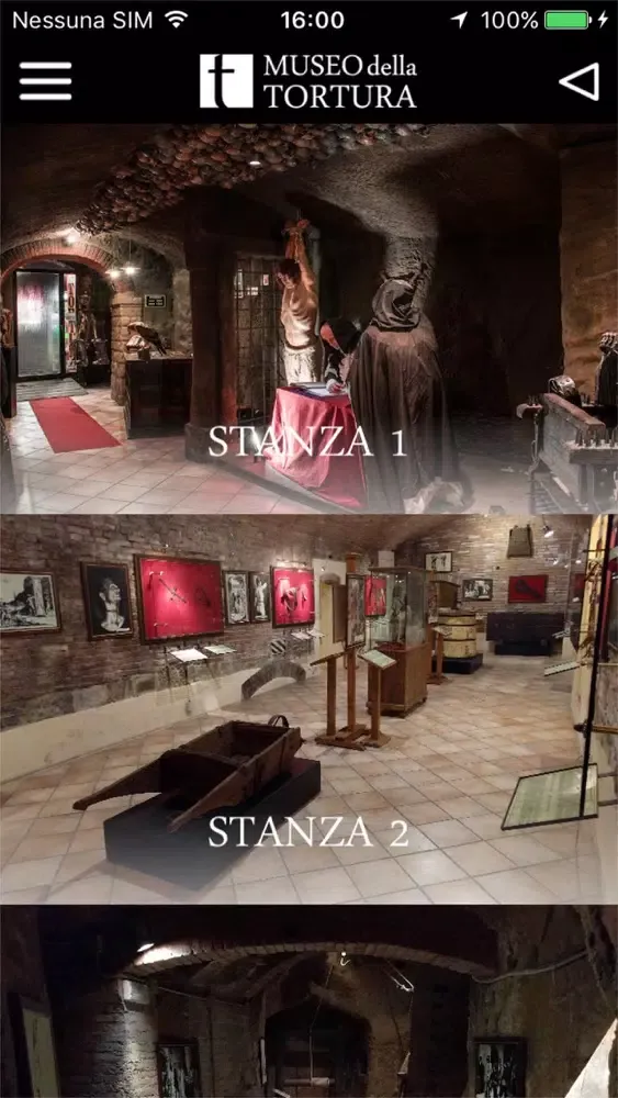 Tangkapan layar Museo della Tortura