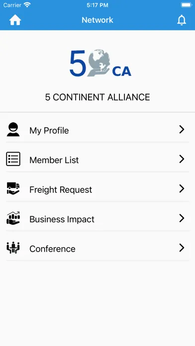 ภาพหน้าจอของ 5CA Network