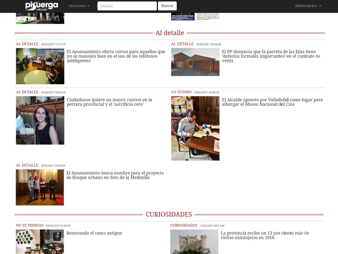تصاویر Pisuerga Noticias iPad 