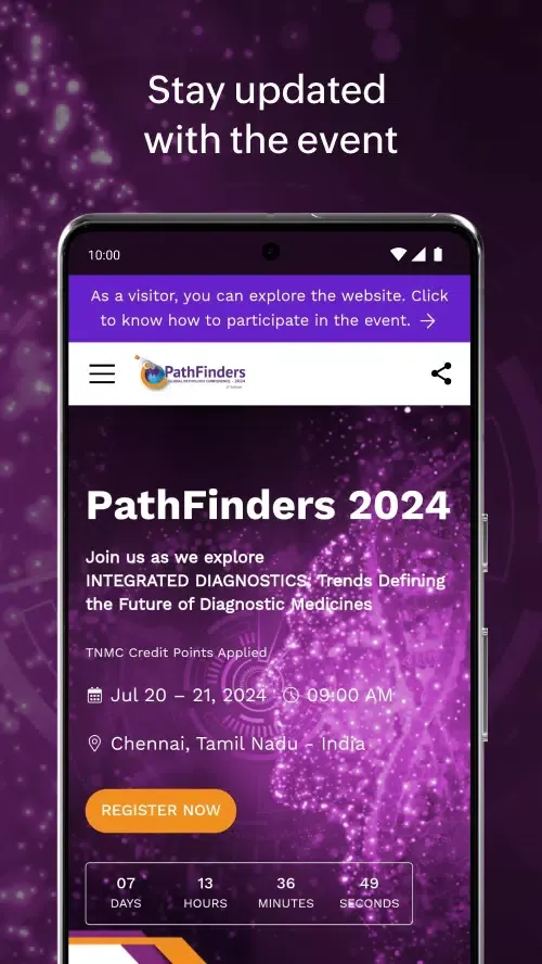 Tangkapan layar Neuberg Pathfinders