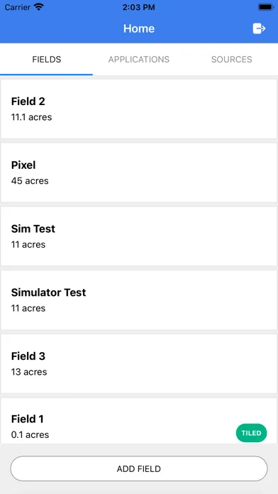 Screenshot di FarmCycle