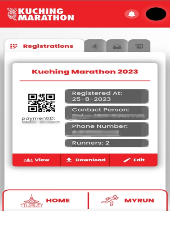 Kuching Marathon App iPad 应用截图