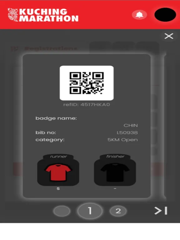 Kuching Marathon App iPad 应用截图