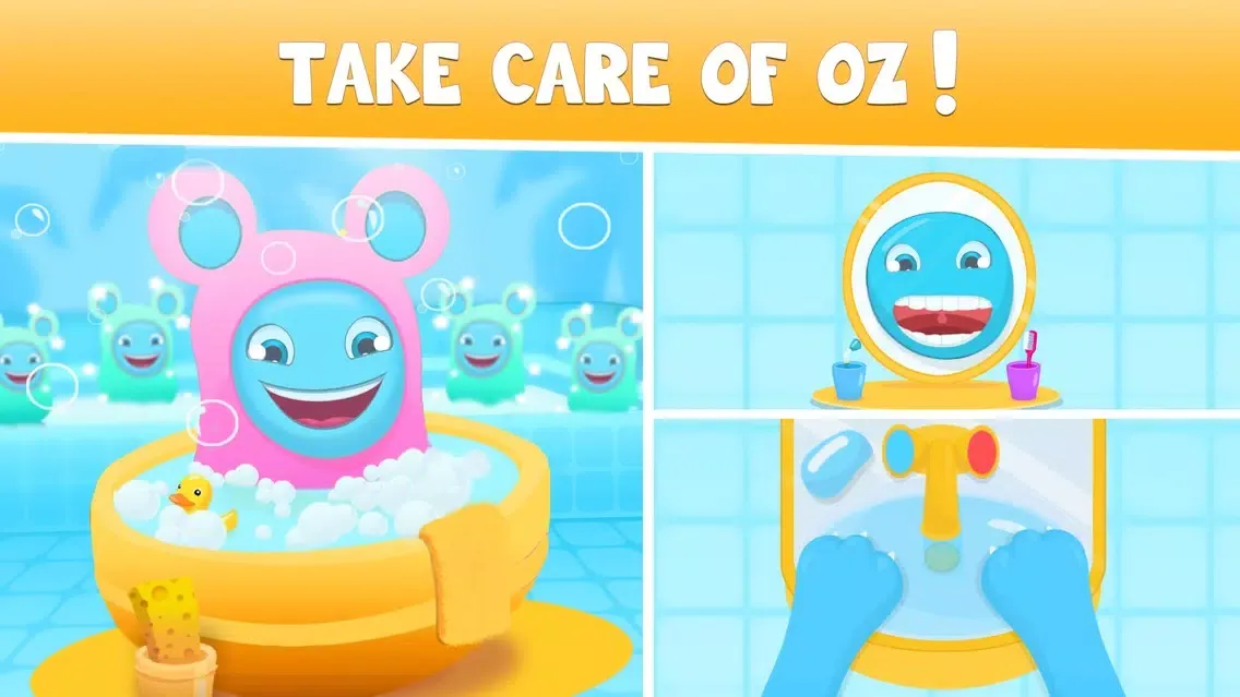 Capturas de tela do Oz - Take care of babies pets