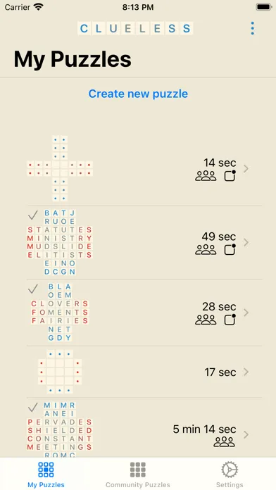 تصاویر Clueless Crossword Puzzles