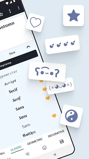ภาพหน้าจอของ Letter Fonts - Stylish Text
