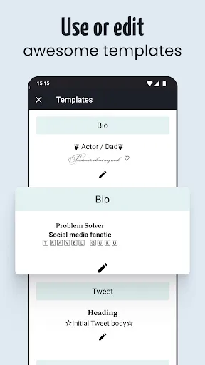 ภาพหน้าจอของ Letter Fonts - Stylish Text