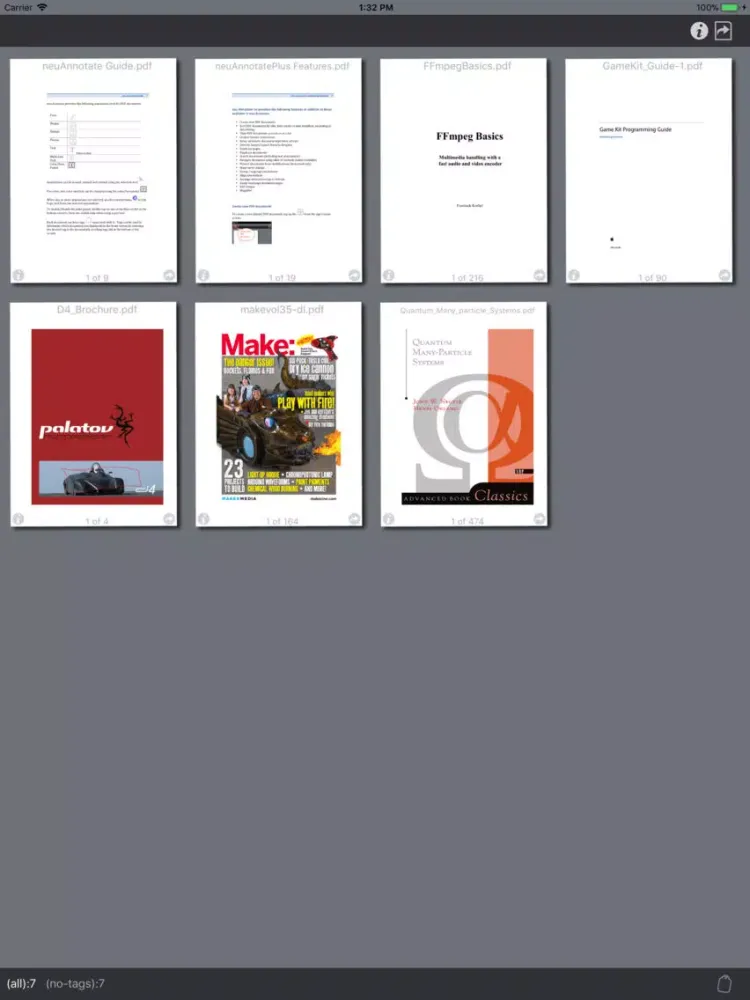neu.Annotate PDF iPad স্ক্রিনশট