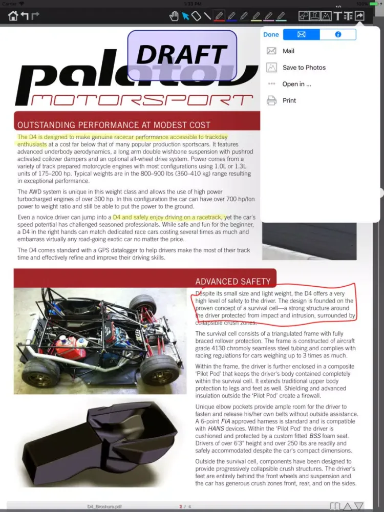 neu.Annotate PDF iPad স্ক্রিনশট