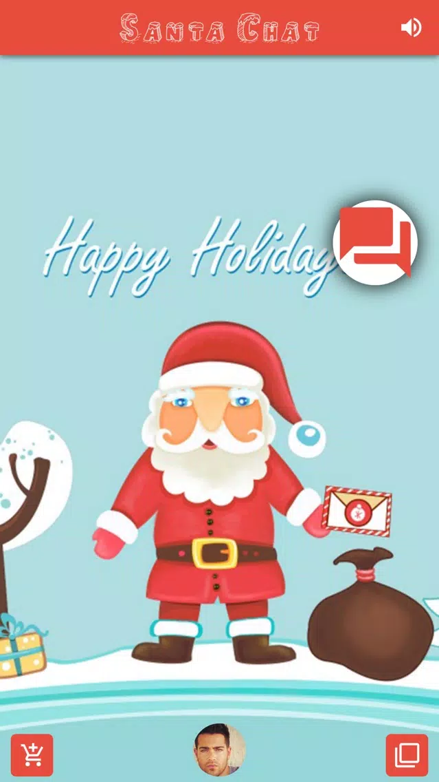 Santa Chat- Chat with Santa on Christmas应用截图