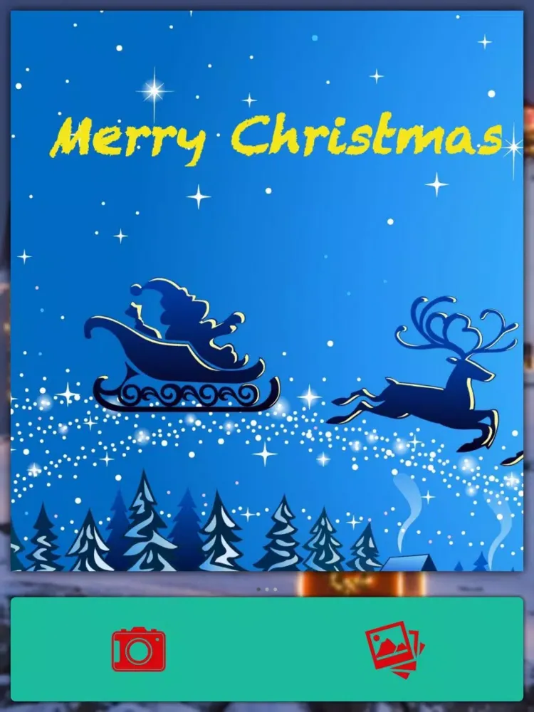 Ảnh chụp màn hình của Christmas Stickers - Photo Booth Editor with Holiday Christmas Stickers iPad 