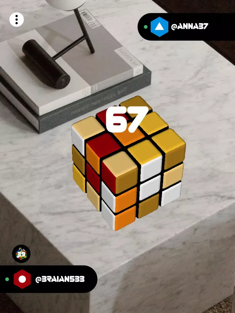 Rubiks Cube AR iPad  Screenshots