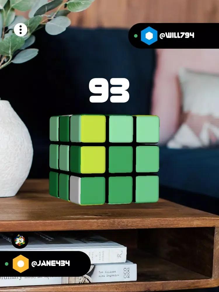 Rubiks Cube AR iPad  Screenshots
