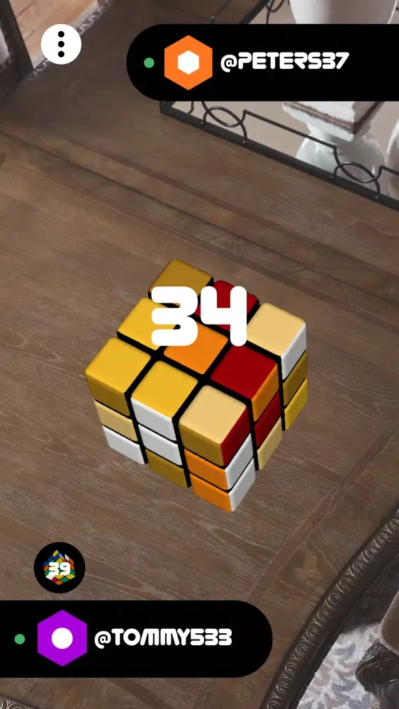 Rubiks Cube AR Screenshots