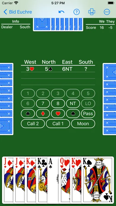 Bid Euchre - Expert AI Screenshots
