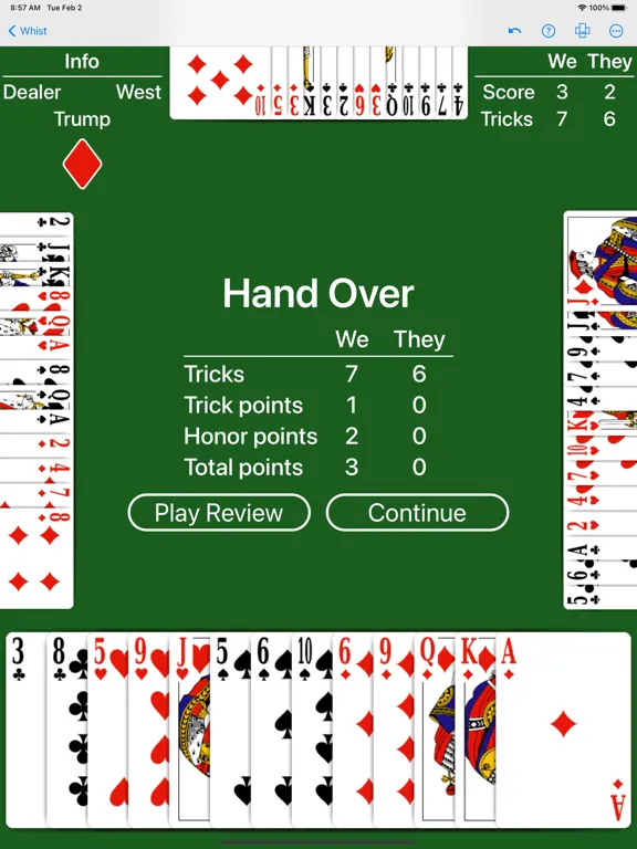 Zrzuty ekranu Whist - Expert AI iPad 