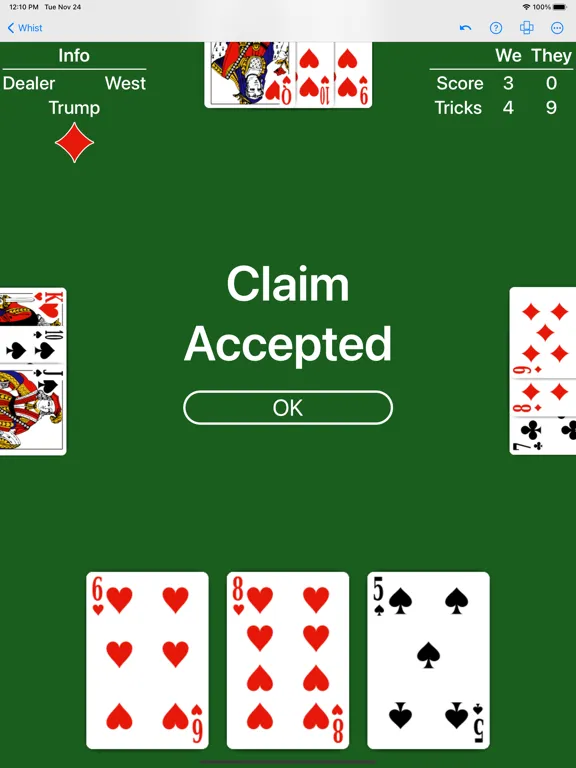 Zrzuty ekranu Whist - Expert AI iPad 
