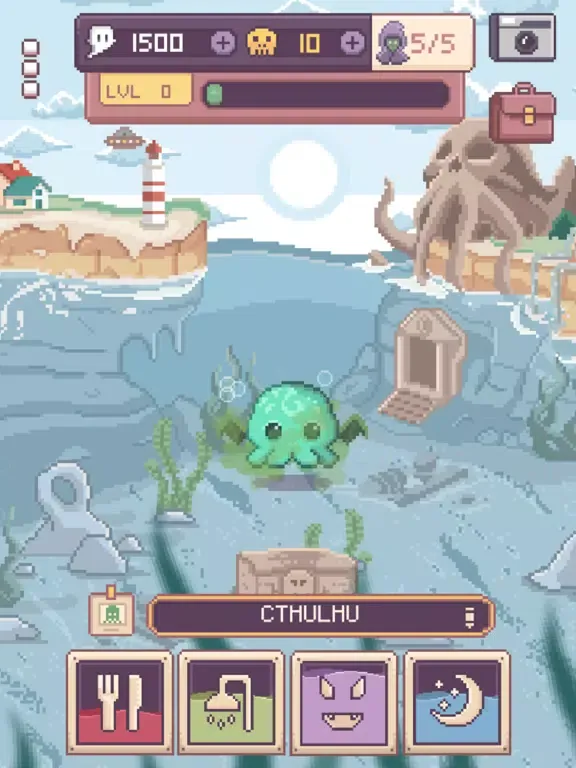 Cthulhu Virtual Pet 2 iPad  স্ক্রিনশট