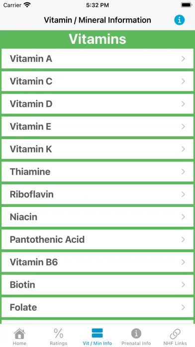 Prenatal Rater Screenshots
