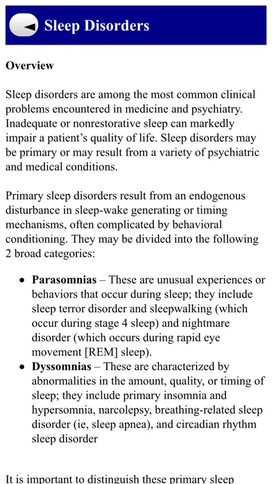 Скриншоты neurology guide