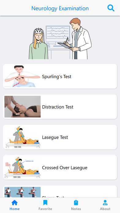 ภาพหน้าจอของ Neurology Examination & Review