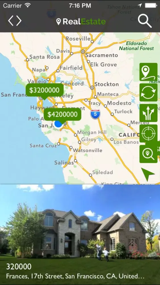 Zrzuty ekranu Estate Finder