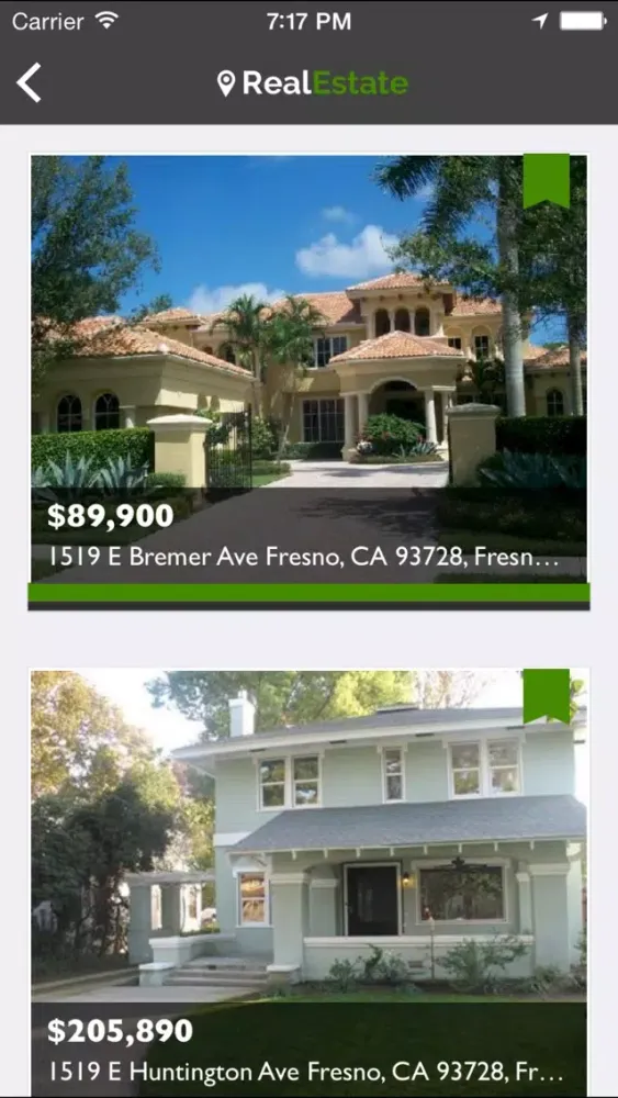 Zrzuty ekranu Estate Finder