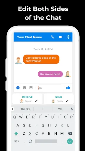 Скриншоты Text Message Creator