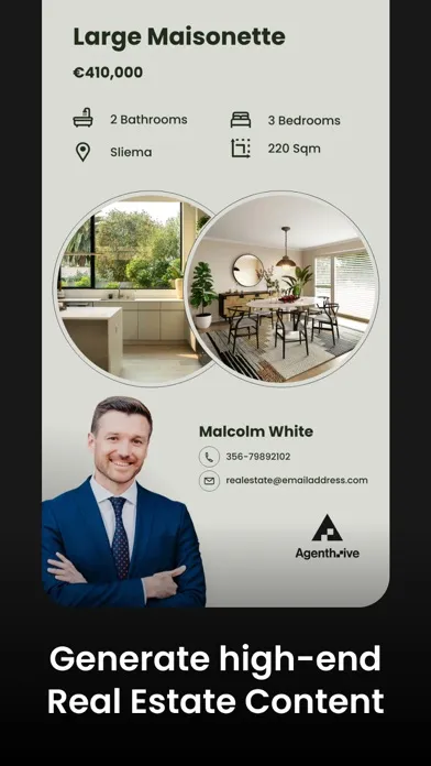 Скриншоты Agenthrive Real Estate Content