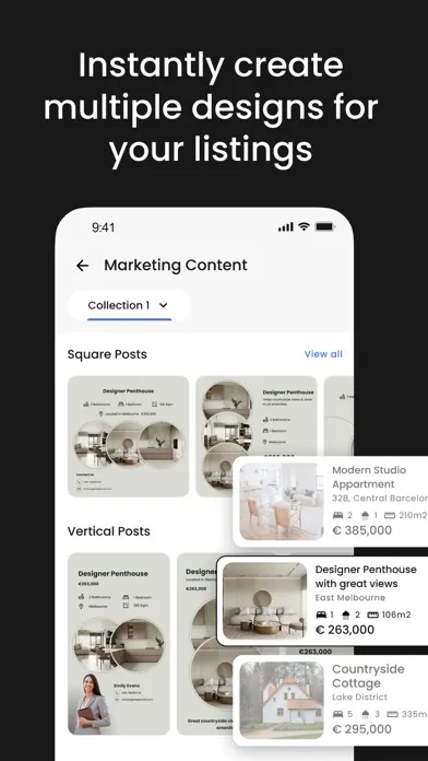 Скриншоты Agenthrive Real Estate Content