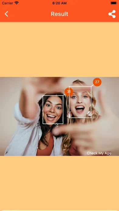 Check My Age - The Age Guesser سکرین شاٹس