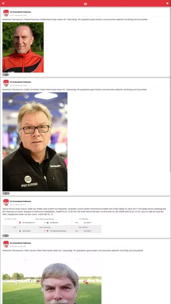 Tangkapan skrin SG Scharmbeck-Pattensen - offiziell