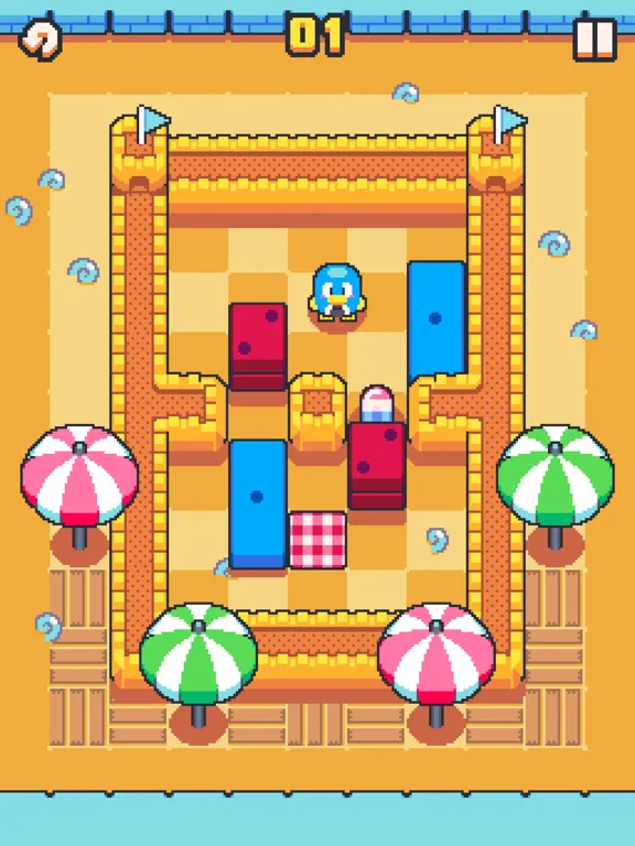 تصاویر Picnic Penguin iPad 