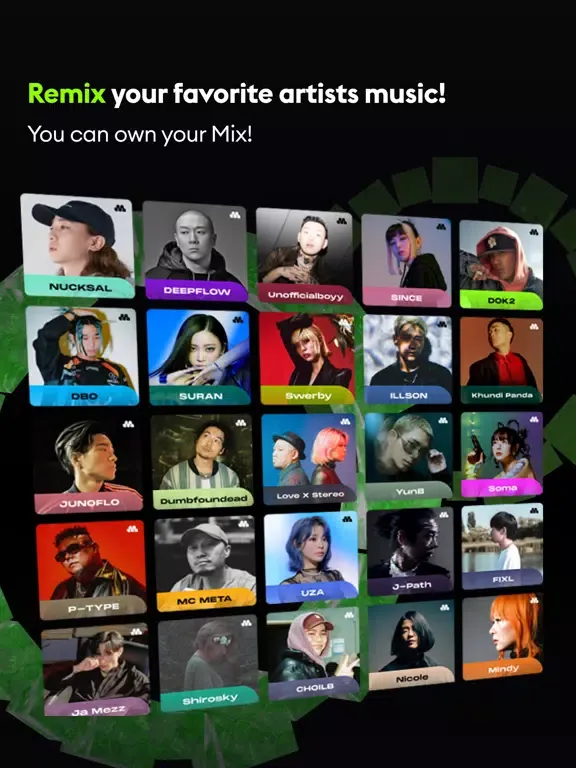 Mix.audio: Play2Create music iPad  スクリーンショット
