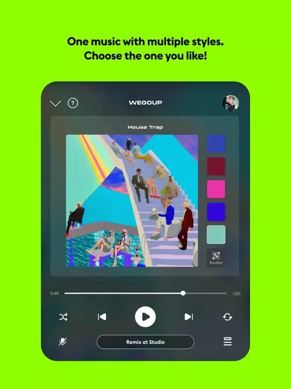 Mix.audio: Play2Create music iPad  スクリーンショット
