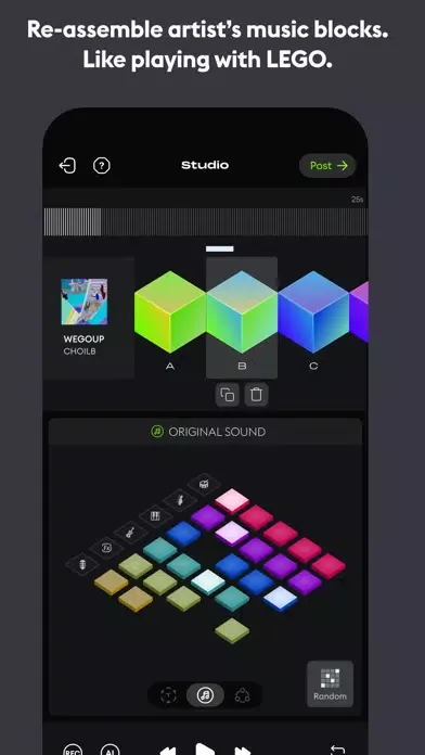 Mix.audio: Play2Create music スクリーンショット