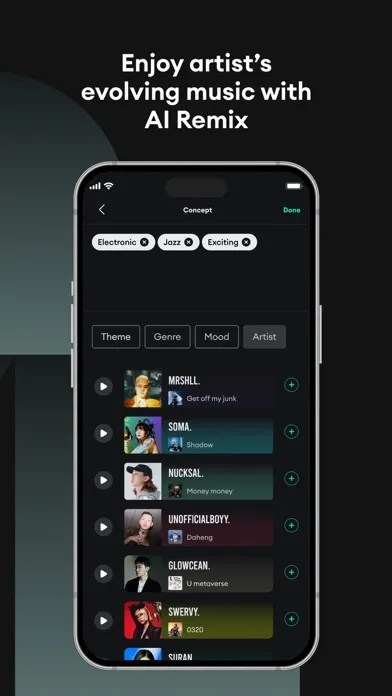 MixAudio: BGM, Remix, Radio স্ক্রিনশট